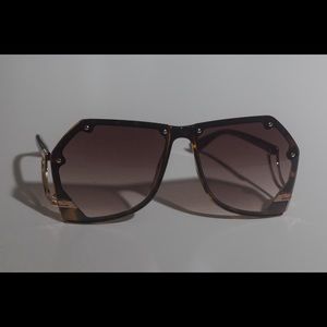 Rectangular Aviator Sunglasses